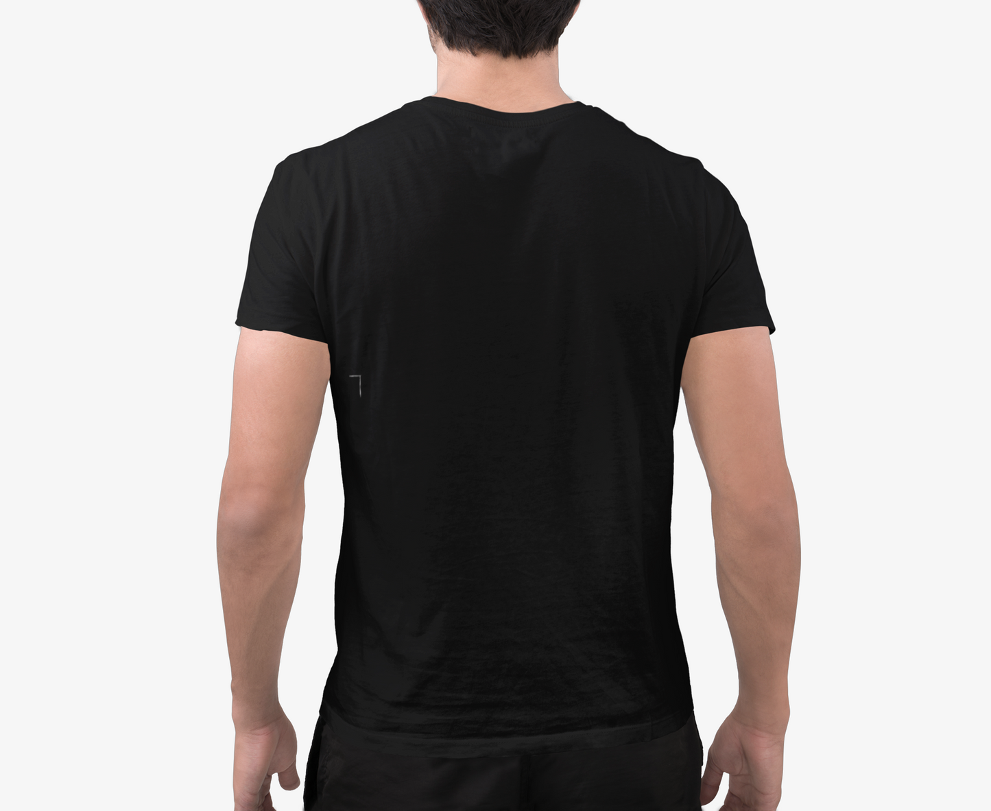 ShirtlessClub Men's Black Adventure T-Shirt | “Lost in the Woods” | 100% Cotton | Round Neck | Regular Fit for Travel & Trekking