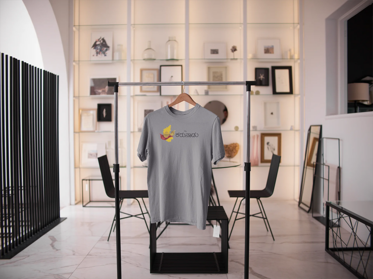 Namma Ooru Bengaluru Printed Tshirt | Unisex City Pride Tee | White, Grey, Royal Blue | ShirtlessClub