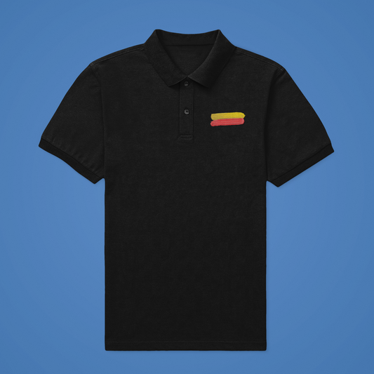 Karnataka Flag Polo Tshirt | Chest Flag Design | Unisex Premium Corporate & Adventure Wear | 5 Colors | ShirtlessClub